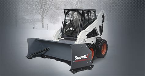 garden plowing skid steer attachment|snowex plows for skid steers.